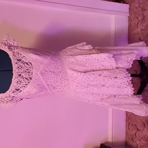 Free People off white dress size 8